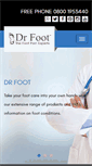 Mobile Screenshot of drfoot.co.uk